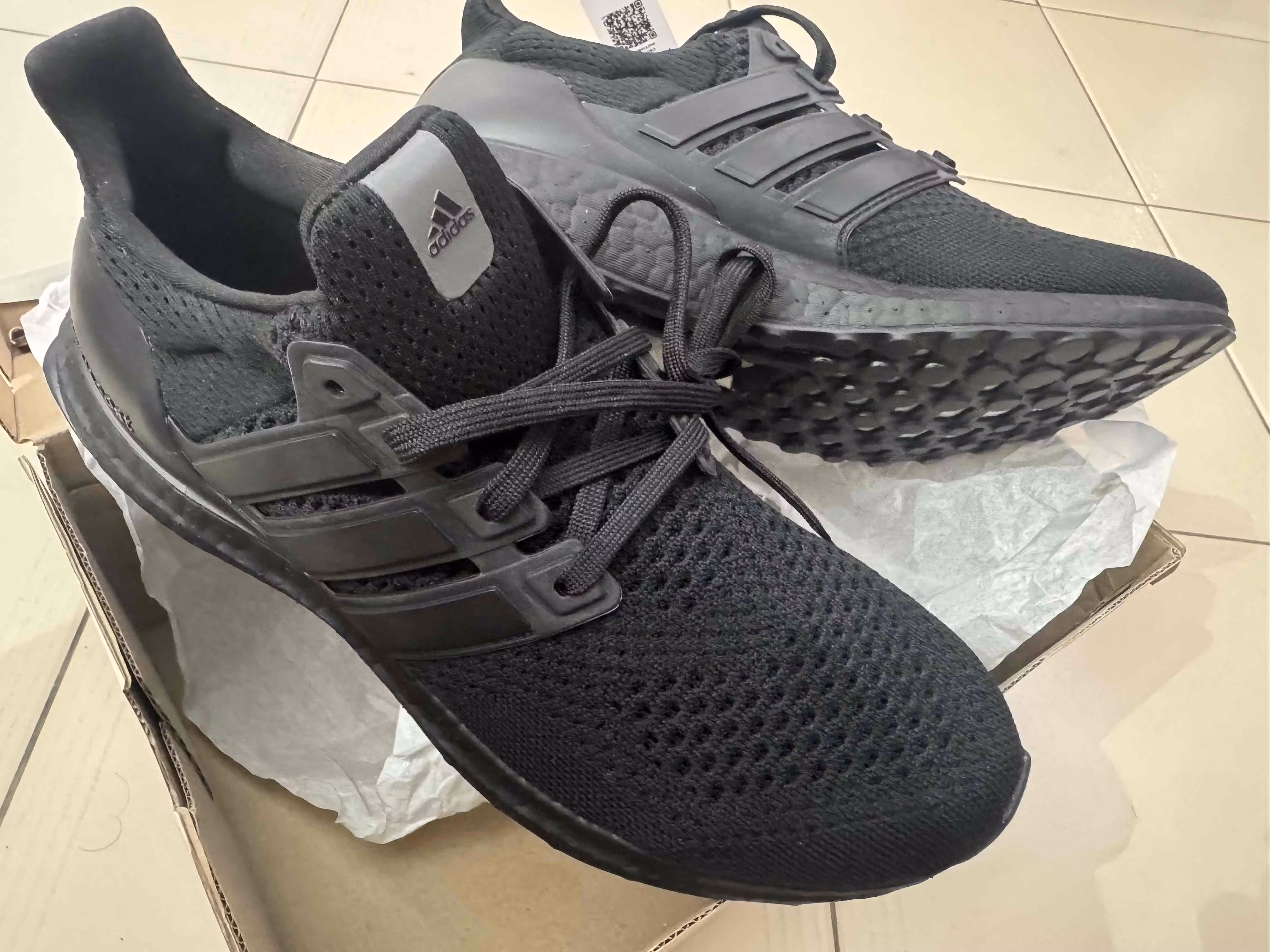 adidas UltraBoost 1.0 DNA 'Triple Black' HQ4199 adidas UltraBoost 1.0 DNA 'Triple Black' HQ4199